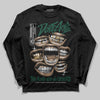 Jordan 1 High OG “Fir” (Pro Green) DopeSkill Long Sleeve T-Shirt The Mouth With No Droughts Graphic Streetwear - Black