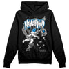 Jordan 6 “Reverse Oreo” DopeSkill Hoodie Sweatshirt Nevermind Graphic Streetwear - Black