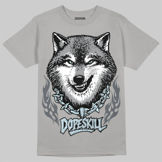 Jordan 5 Retro Wolf Grey (2026) DopeSkill T-Shirt Wolf Grey Graphic Streetwear - Gravel