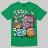 Green Sneakers DopeSkill T-Shirt SRSLY Study Graphic Streetwear - Irish Green