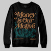 Adidas Samba OG Leopard Pack Collegiate Green DopeSkill Sweatshirt Money Is Our Motive Typo Graphic Streetwear - Black