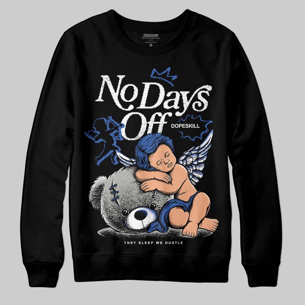 Jordan 3 “Lucky Shorts” DopeSkill Sweatshirt New No Days Off Graphic Streetwear - Black