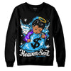 Jordan 1 High Retro OG “University Blue” DopeSkill Sweatshirt Heaven Sent Graphic Streetwear - Black