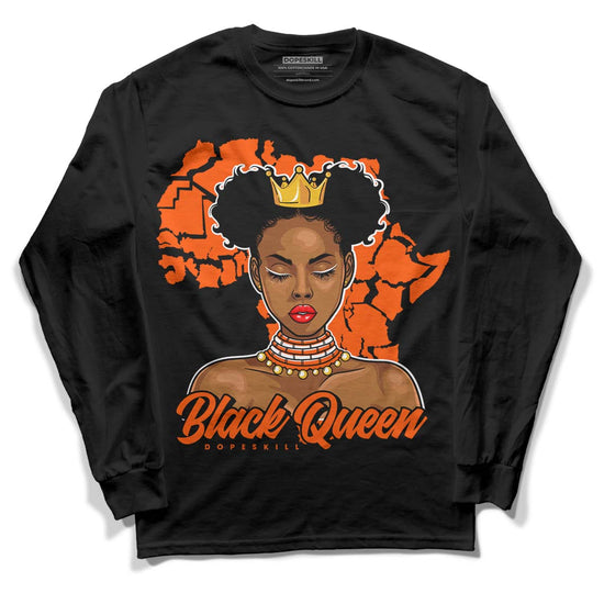 MSCHF Super Normal 2 Orange Milk DopeSkill Long Sleeve T-Shirt Black Queen Graphic Streetwear - Black