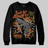 Orange, Black and White Sneakers DopeSkill Sweatshirt Don't Bet Against Us Graphic Streetwear - Black