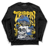 Dunk Low Vintage “Michigan” DopeSkill Long Sleeve T-Shirt Trippin Graphic Streetwear - Black