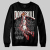 Nigel Sylvester x Jordan 1 Low OG “Nitro” DopeSkill Sweatshirt Thunder Dunk Graphic Streetwear - Black