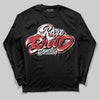 Jordan 1 High OG “Ruby” DopeSkill Long Sleeve T-Shirt Rare Breed Type Graphic Streetwear - Black