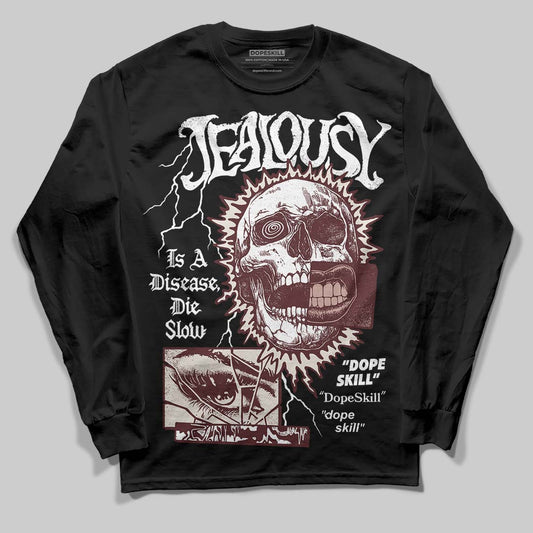 Jordan 11 “China” DopeSkill Long Sleeve T-Shirt Jealousy Graphic Streetwear - Black