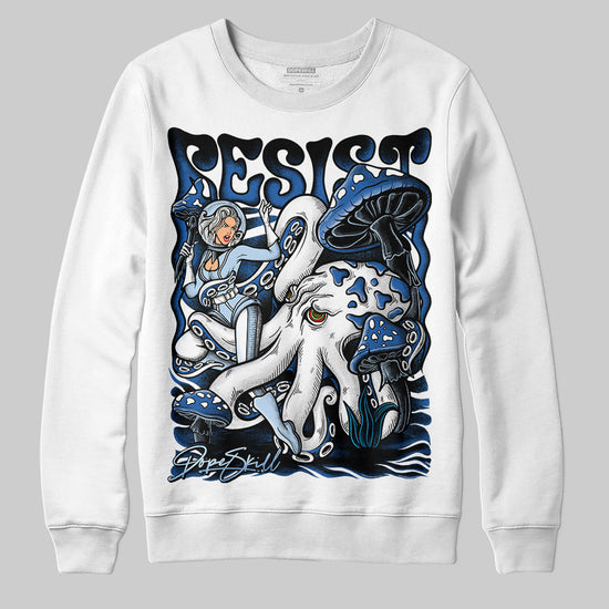 Jordan 11 Low “Space Jam” DopeSkill Sweatshirt Resist Graphic Streetwear - White 