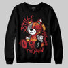 Jordan 14 Golf “Last Shot” DopeSkill Sweatshirt Smile Through The Pain Graphic Streetwear - Black