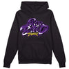 Jordan 12 "Field Purple" DopeSkill Hoodie Sweatshirt Rare Breed Type Graphic Streetwear - Black