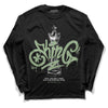 Jordan 4 Retro “Seafoam” DopeSkill Long Sleeve T-Shirt King Chess Graphic Streetwear - Black