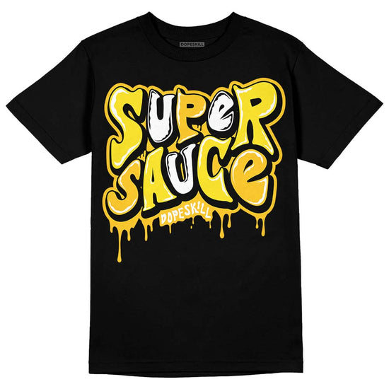 Jordan 4 Retro “Vivid Sulfur” DopeSkill T-Shirt Super Sauce Graphic Streetwear - Black 