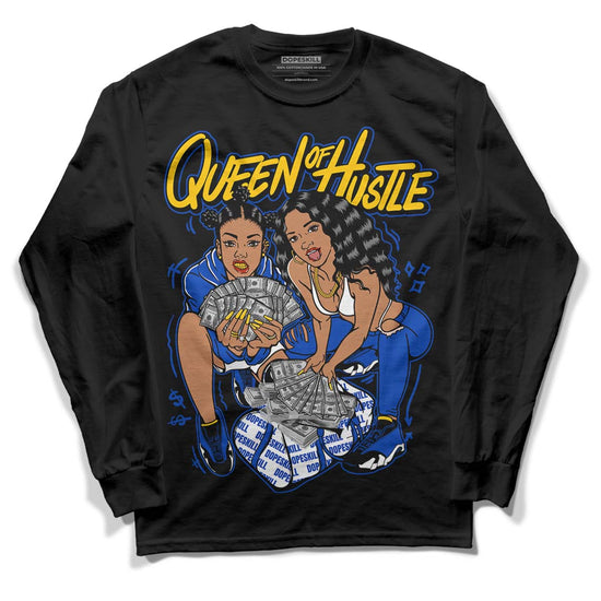 Jordan 14 “Laney” DopeSkill Long Sleeve T-Shirt Queen Of Hustle Graphic Streetwear - Black