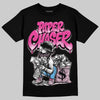 Pink Sneakers DopeSkill T-Shirt Paper Chaser Boy Graphic Streetwear  - Black