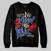 Jordan 4 “Rare Air” DopeSkill Sweatshirt No Money No Love Typo Graphic Streetwear - Black
