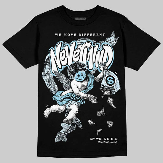 Vans Knu Stack Vintage Satin Dream Blue DopeSkill T-Shirt Nevermind Graphic Streetwear - Black