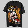 Jordan 12 Retro Black Taxi DopeSkill T-Shirt God Got Me Graphic Streetwear - Black