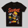 Yellow Sneakers DopeSkill Toddler Kids T-shirt Self Made Graphic Streetwear - black