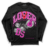 Dunk Low GS “Active Fuchsia” DopeSkill Long Sleeve T-Shirt Loser Lover Graphic Streetwear - Black