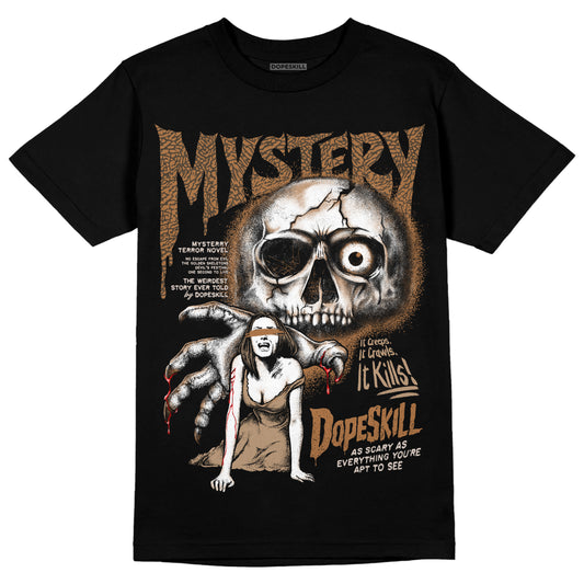 Jordan 3 Retro Palomino DopeSkill T-Shirt Mystery Ghostly Grasp Graphic Streetwear - Black