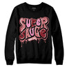 Valentine's Day Collection DopeSkill Sweatshirt Super Sauce Graphic Streetwear - Black