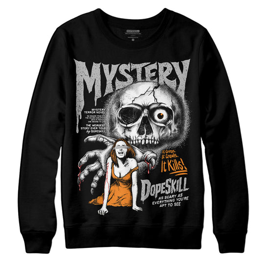 Dunk Low Cool Grey DopeSkill Sweatshirt Mystery Ghostly Grasp Graphic Streetwear - Black