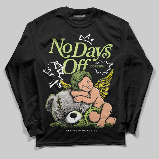 Dunk Low Pro SB 'Fruity Pack - Green Apple' DopeSkill Long Sleeve T-Shirt New No Days Off Graphic Streetwear - Black