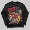 Jordan 14 Retro Ferrari (2025) DopeSkill Long Sleeve T-Shirt Stressless Graphic Streetwear - Black