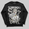 Jordan 3 Retro Pure Money DopeSkill Long Sleeve T-Shirt Stay It Busy Graphic Streetwear - Black
