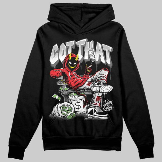 Black and White Sneakers DopeSkill Hoodie Sweatshirt Got That Graphic Streetwear - Black