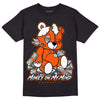 MSCHF Super Normal 2 Orange Milk DopeSkill T-Shirt MOMM Bear Graphic Streetwear - Black