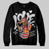 Dunk Low Panda White Black DopeSkill Sweatshirt Love Shot Graphic Streetwear - black