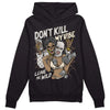 Jordan 5 SE “Sail” DopeSkill Hoodie Sweatshirt Don't Kill My Vibe Graphic Streetwear - Black