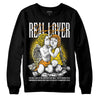 Jordan 6 “Yellow Ochre” DopeSkill Sweatshirt Real Lover Graphic Streetwear - Black