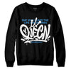 Jordan 3 "Midnight Navy" DopeSkill Sweatshirt Queen Graphic Streetwear - Black 