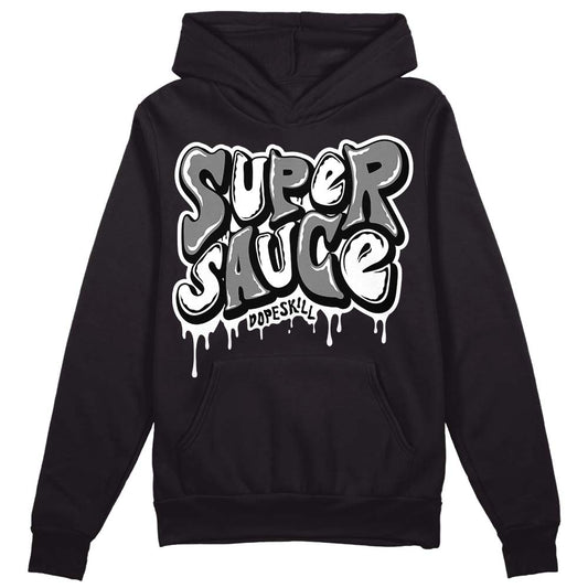 Jordan 1 High OG “Black/White” DopeSkill Hoodie Sweatshirt Super Sauce Graphic Streetwear - Black