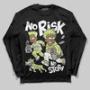 Jordan 11 “Inner Beast” DopeSkill Long Sleeve T-Shirt No Risk No Story Graphic Streetwear - Black