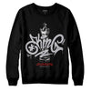 Grey Sneakers DopeSkill Sweatshirt King Chess Graphic Streetwear - Black