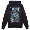 Jordan 9 Powder Blue DopeSkill Hoodie Sweatshirt Life or Die Graphic Streetwear - Black