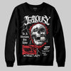 Jordan 4 “Flight Club” DopeSkill Sweatshirt Jealousy Graphic Streetwear - black