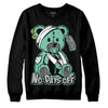 Jordan 3 "Green Glow" DopeSkill Sweatshirt Hurt Bear Graphic Streetwear - Black