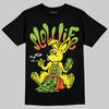 Neon Green Sneakers DopeSkill T-Shirt Slow Life Graphic Streetwear - Black