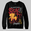 Jordan 14 Retro Ferrari (2025) DopeSkill Sweatshirt Speak It Graphic Streetwear - Black