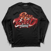 Nigel Sylvester x Air Jordan 4 ‘Brick by Brick’ DopeSkill Long Sleeve T-Shirt Rare Breed Type Graphic Streetwear - Black