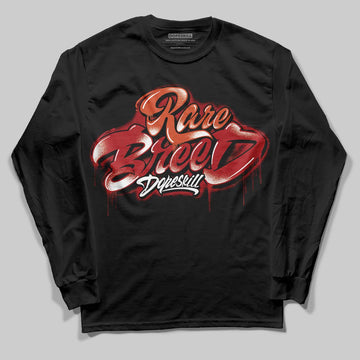 Nigel Sylvester x Air Jordan 4 ‘Brick by Brick’ DopeSkill Long Sleeve T-Shirt Rare Breed Type Graphic Streetwear - Black