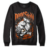 Jordan 12 Retro Brilliant Orange DopeSkill Sweatshirt Money On My Mind Graphic Streetwear - Black