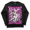 Dunk Low GS “Active Fuchsia” DopeSkill Long Sleeve T-Shirt Resist Graphic Streetwear - Black