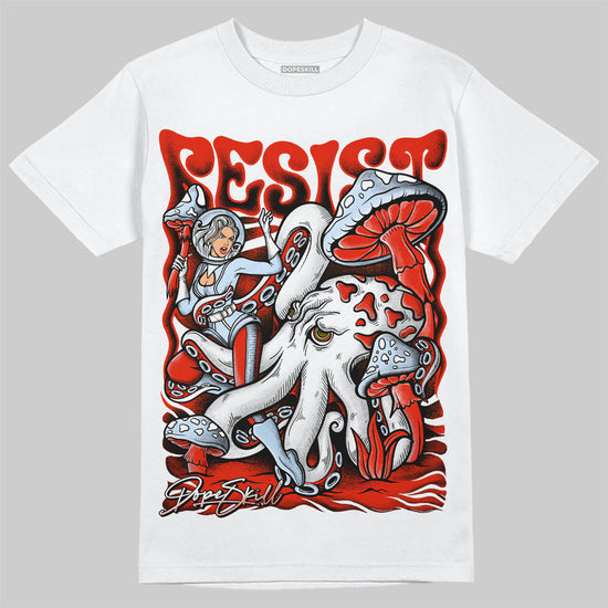 Jordan 6 Retro Toro Bravo DopeSkill T-Shirt Resist Graphic Streetwear - White